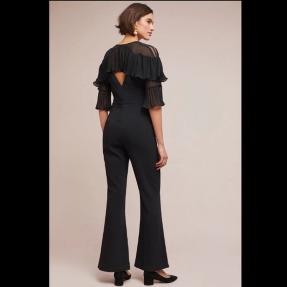 BHLDN Anthropologie Harlyn Danica Jumpsuit Small Tall - Picture 3 of 4